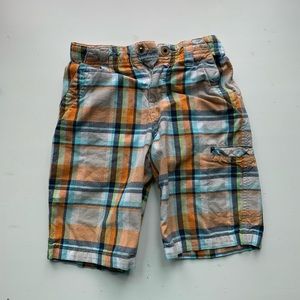 Adorable Toddler Plaid Shorts